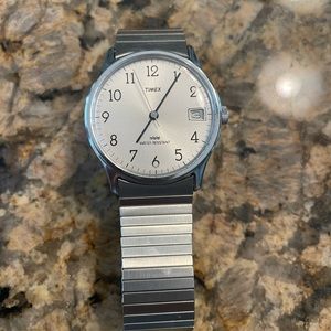 Times stainless steel water resistant watch